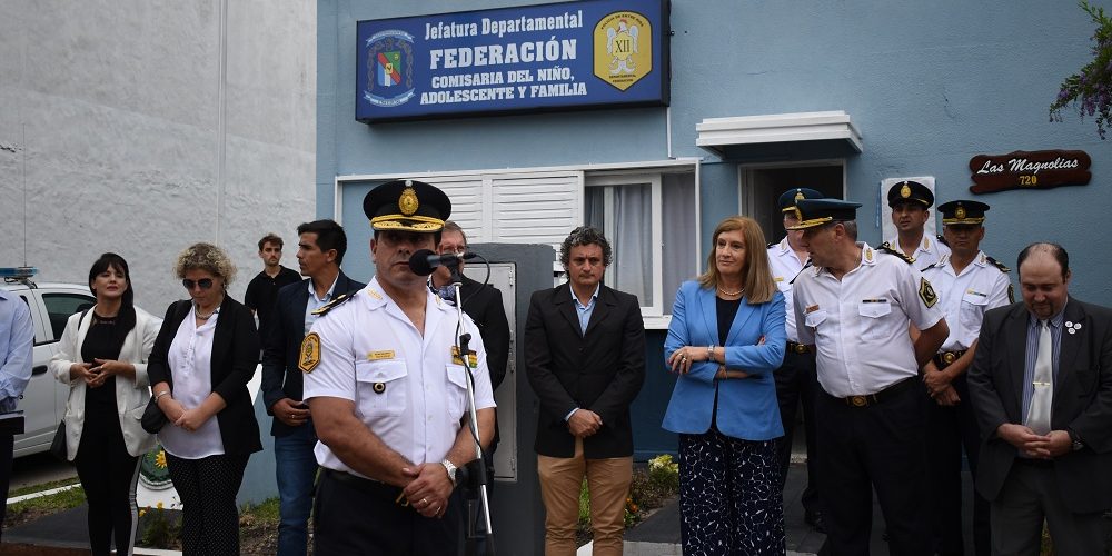 Federación: El Jefe de Policía Departamental participó de inauguraciones y del lanzamiento del Programa “Verano Seguro”