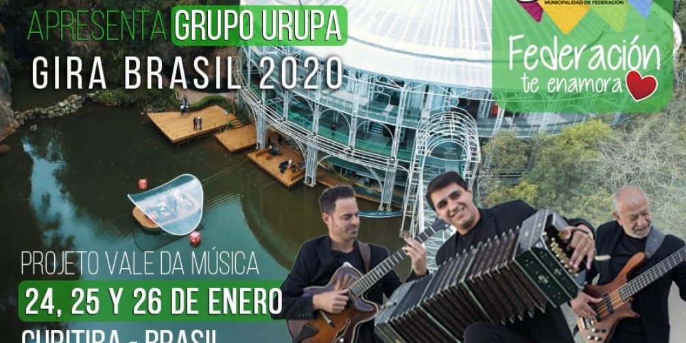 Bandeonista federaense del grupo Urupa actuará en Brasil