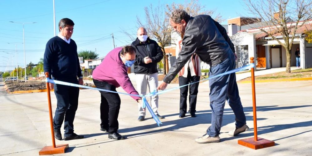 El Gobierno de Chajarí inauguró Obra de Pavimento