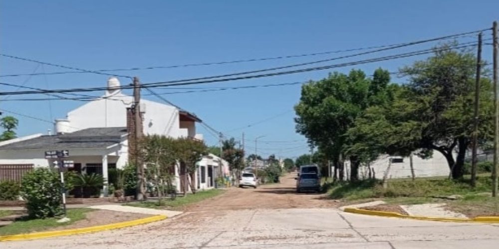 Chajarí: El municipio invierte 8 millones en hormigón para la pavimentación de calle San Antonio y Pio XII