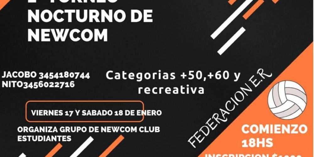 Este fin de semana se juega el 1er Nocturno de Newcom Fiesta del Lago 2020 en Bahía Casino