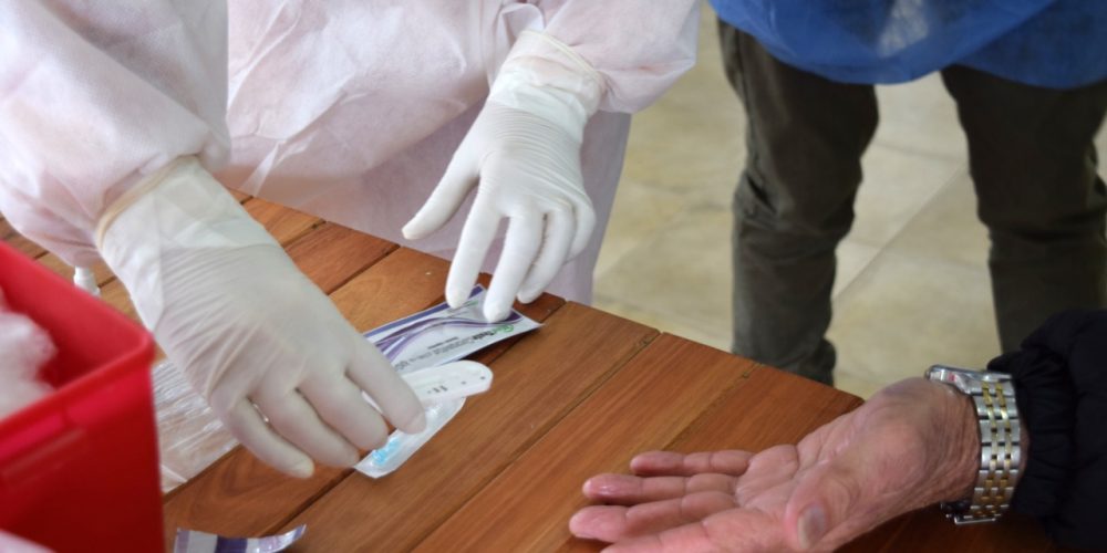 Salud del Gobierno Municipal realizó Test rápidos de COVID-19 en Chajarí