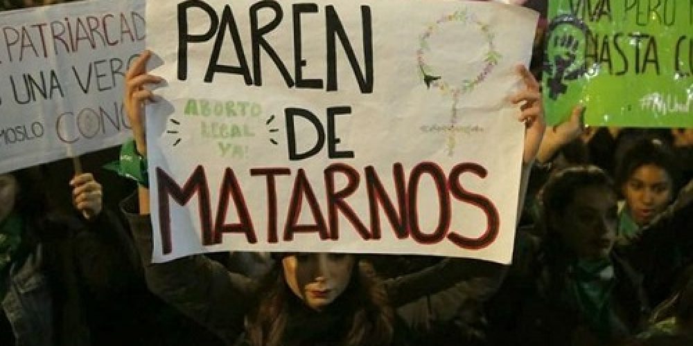Se registraron 270 feminicidios en Argentina durante 2020
