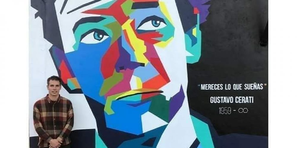 El impactante homenaje de un federaense a Gustavo Cerati