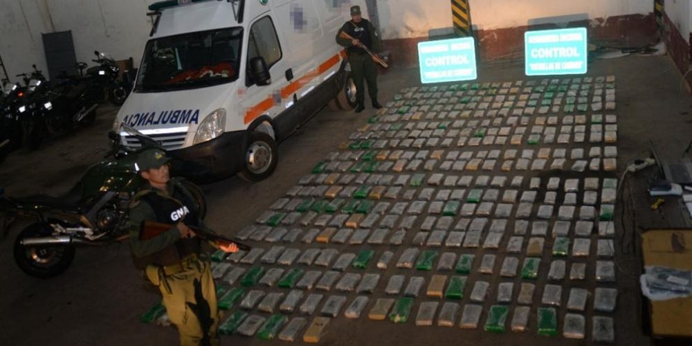 Gendarmería secuestró en Corrientes mil kilos de marihuana en dos procedimientos