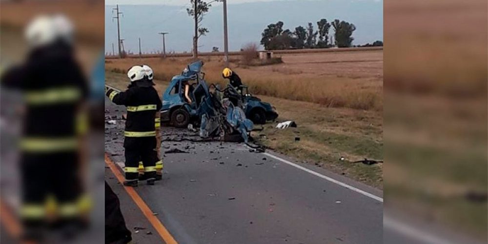 Tres personas fallecieron tras fatal accidente en una ruta cordobesa