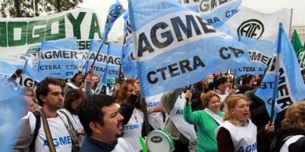 Agmer hará paro el 30 de abril en adhesión a la medida nacional convocada por CTA y Camioneros