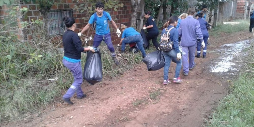 El Gobierno de Chajarí realiza tareas de limpieza y descacharrizado en distintos puntos de la ciudad