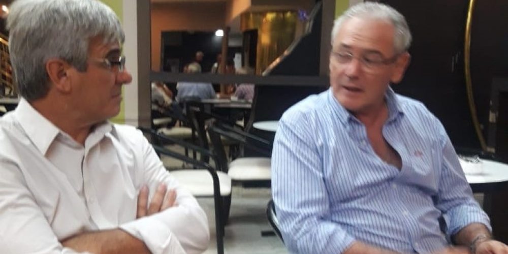 Rubén Dal Molín se reunió con Atilio Benedetti en Chajarí