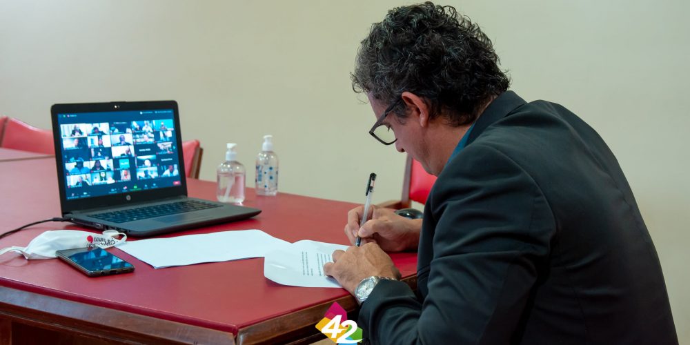 El Intendente firmó un Convenio para la implementación del Programa “Unidades Sanitarias Básicas”