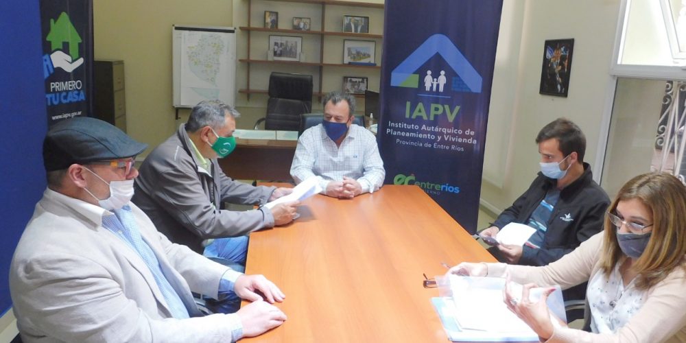 ATE se reunió con autoridades del IAPV