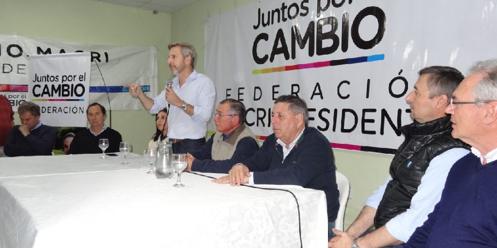 “Necesitamos de la fuerza, del coraje de Entre Ríos para darle al presidente el triunfo que necesita”