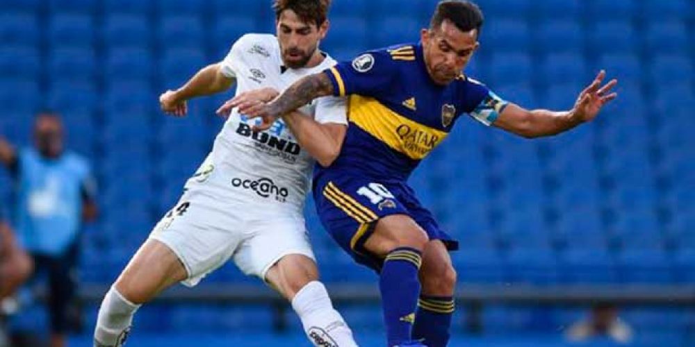 Con la mira puesta en River, Boca visita al Santos por la Copa Libertadores
