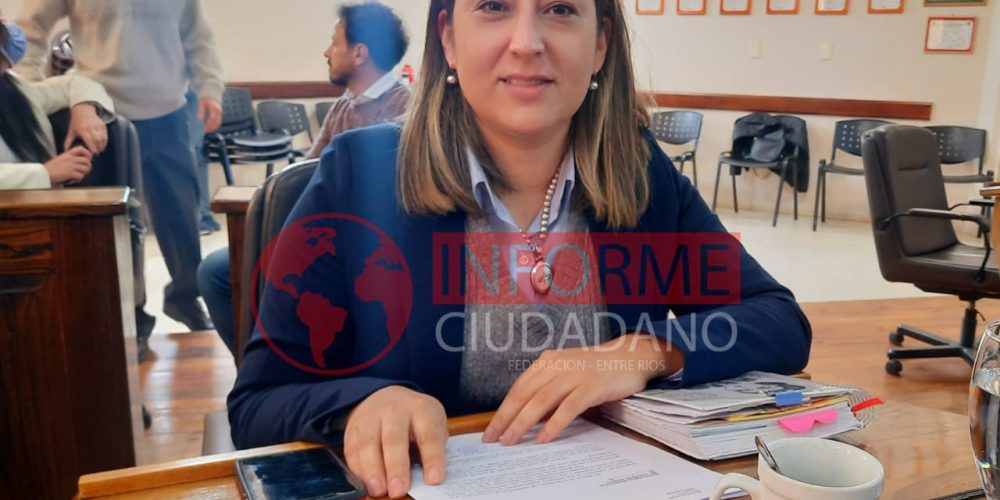 María Tinte se refirió al trabajo en el Concejo Deliberante y a su futuro político
