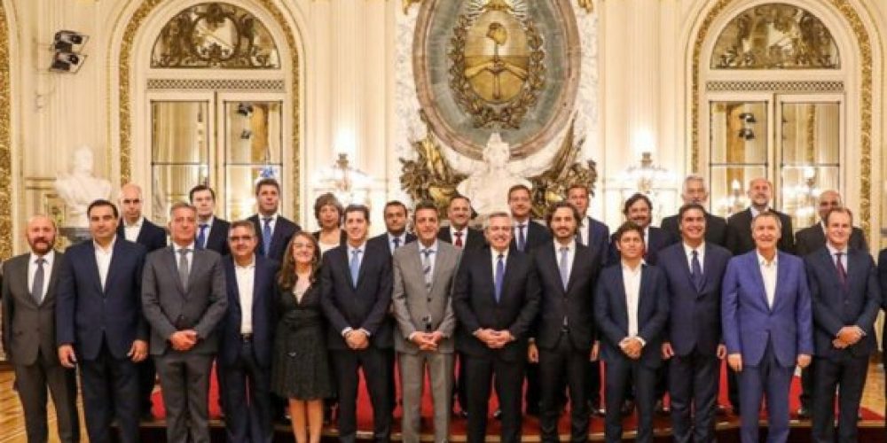 Bordet entre los gobernadores que respaldan la decisión de Fernández respecto a fondos coparticipables