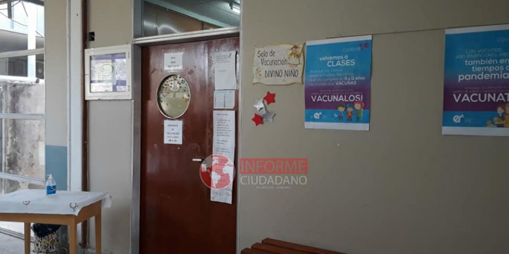 Vacunatorio Divino Niño Y personal de APS vacunaran en Plaza Libertad