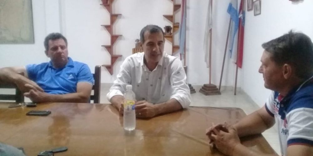 Daniel Benítez se reunió con Entidades Rurales de Federación