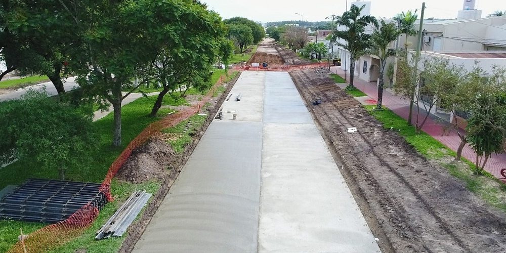 El municipio invierte cerca de 4 millones de pesos en compra de hormigón para el pavimento de Av. 25 de Mayo