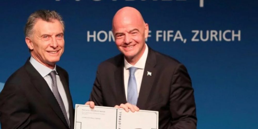 Macri será presidente de la Fundación FIFA