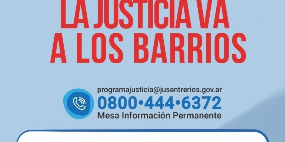 El programa “La justicia va a los barrios” atenderá en Plaza Guarumba