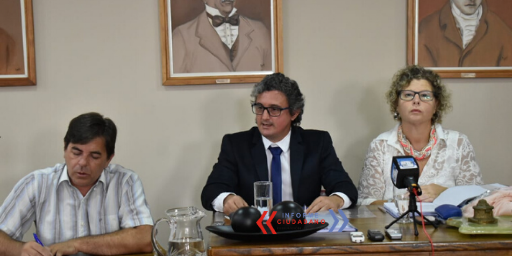 El Intendente municipal de Federación dejo abierta las sesiones Ordinarias del Concejo Deliberante