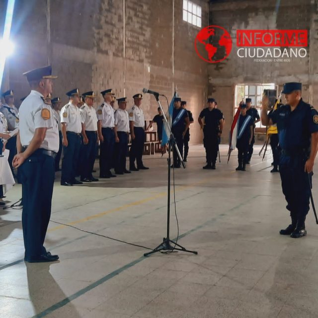 Se realizó el acto por Ascenso de Personal de la Departamental de Policía