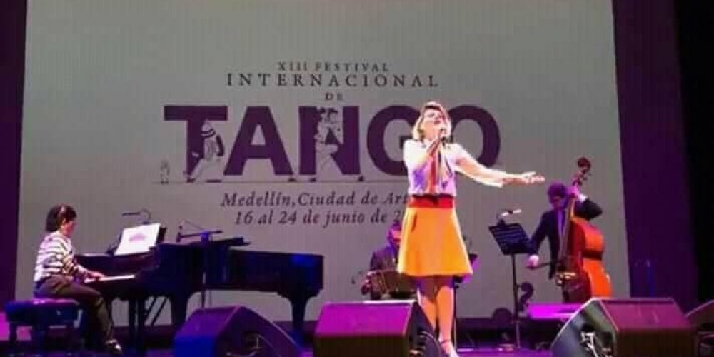 Keila Tonello ganó el Festival Internacional de Tango en Medellín