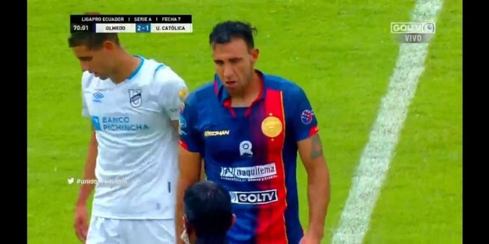 Buen regreso de Jorge Detona al futbol de Ecuador