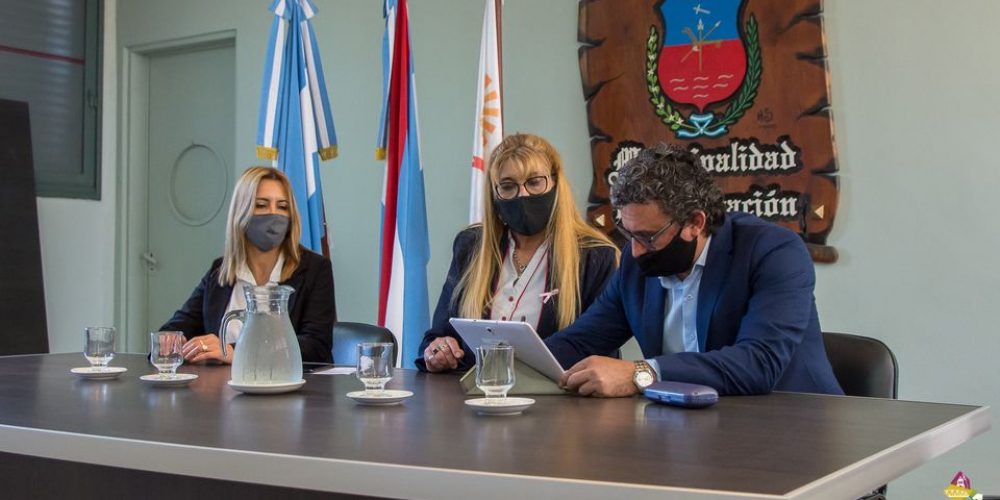 El municipio firmó un Convenio con el Banco Entre Ríos