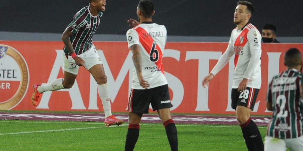 Con susto. River perdió 3-1 con Fluminense pero igual pasó a octavos de la Copa