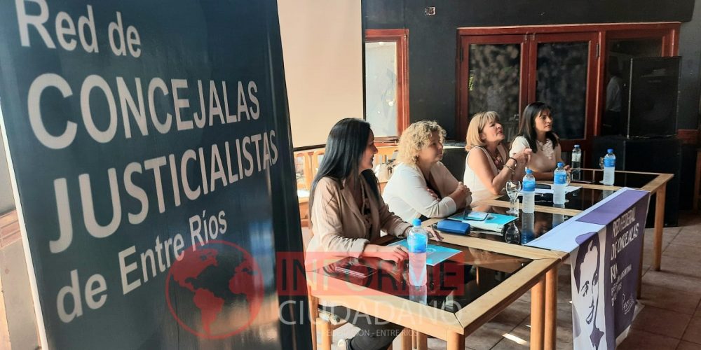 En Federación se realiza el I Foro de Concejalas Justicialista Entrerrianas