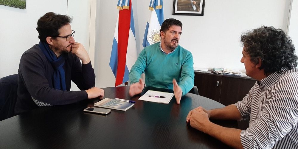 Ricardo Bravo se reunió con el Secretario de Ambiente: “Residuos Diferenciados y Cooperativas” los temas tratados