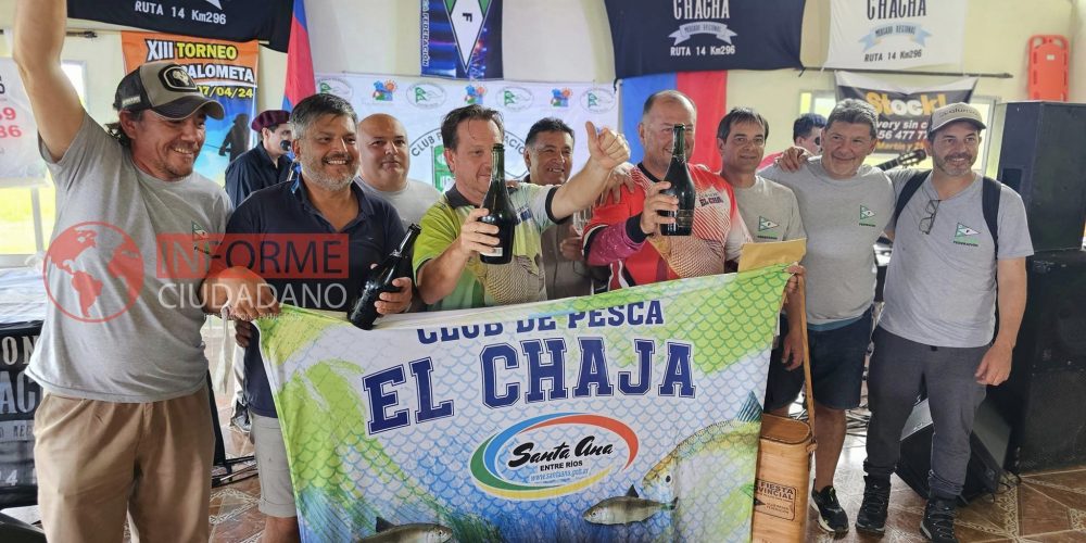 La Peña El Chaja ganó el Torneo de Pesca Variada en Federación
