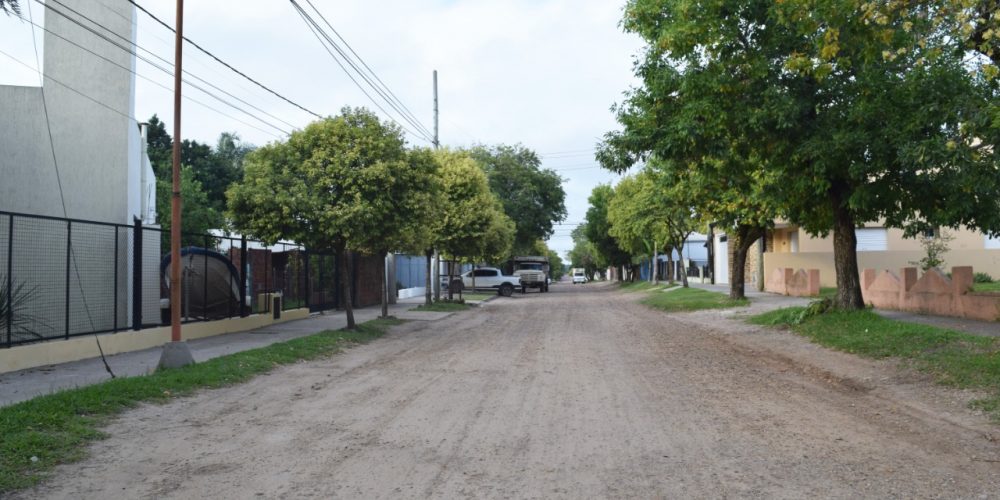 Calle Entre Ríos, en Barrio San Clemente, se suma a los Proyectos de Pavimentación del Gobierno de Chajarí