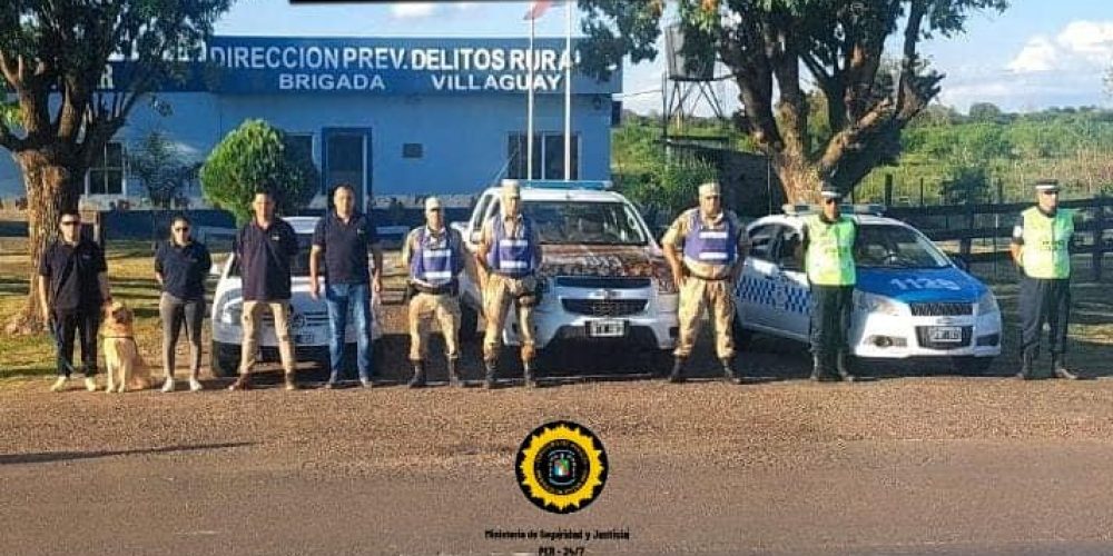 Diferentes secuestros de animales sustraídos en Uruguay, Federación y La Paz