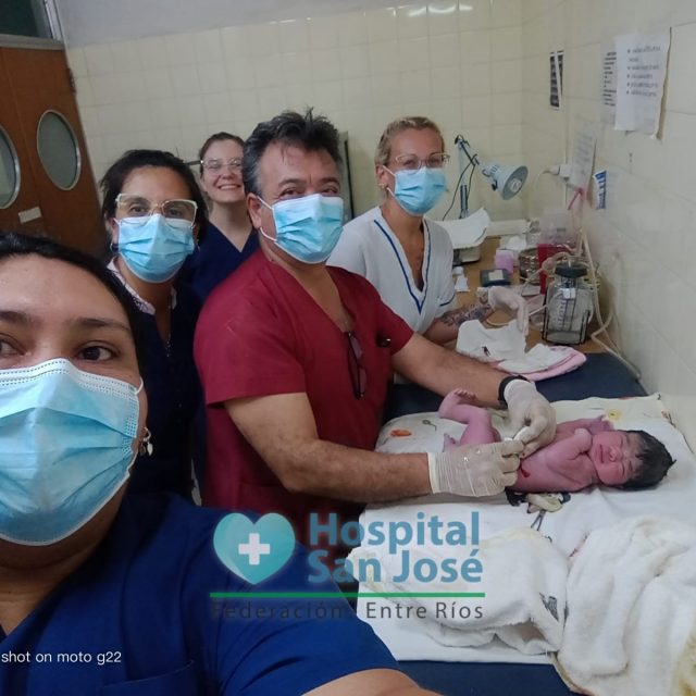 Segundo nacimiento del día en el Hospital San José de Federación