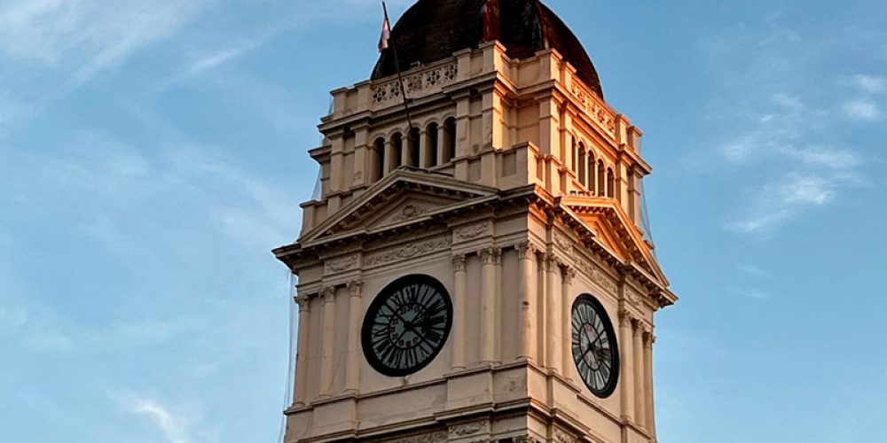 Restauración de Casa de Gobierno: Refaccionarán la cúpula y el reloj